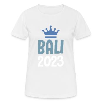 Bali 2023 Krone - Women's Breathable T-Shirt - white - Front - AI Model Female 172 dark (172cm)