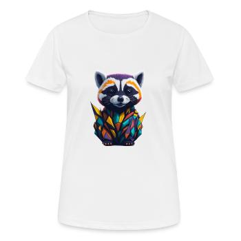 Raco laveur 2 - T-shirt respirant Femme - blanc - Devant - AI Model Female 172 dark (172cm)