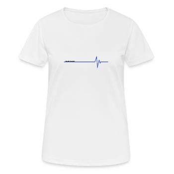blue family schwarz - Frauen T-Shirt atmungsaktiv - Weiß - Vorne - AI Model Female 172 dark (172cm)