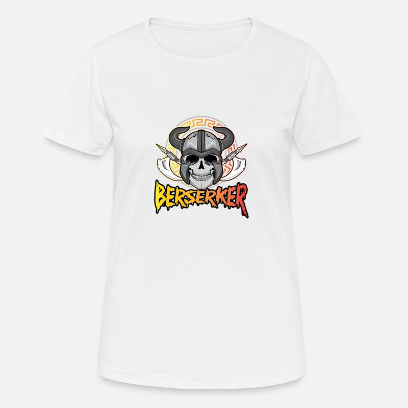 Berserker - Women's Breathable T-Shirt - white