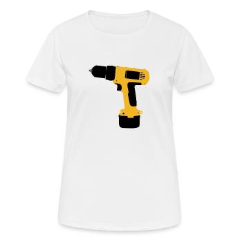 foret - T-shirt respirant Femme - blanc - Devant - AI Model Female 172 dark (172cm)