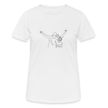 Sibling love - Women's Breathable T-Shirt - white - Front - AI Model Female 172 dark (172cm)