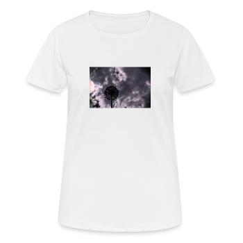 Eine tolle Blume - Frauen T-Shirt atmungsaktiv - Weiß - Vorne - AI Model Female 172 dark (172cm)
