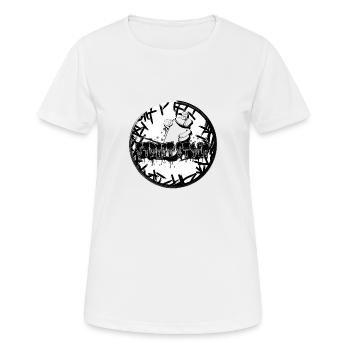 Steet Style - T-shirt respirant Femme - blanc - Devant - AI Model Female 172 dark (172cm)