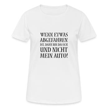 Un dicton sympa - T-shirt respirant Femme - blanc - Devant - AI Model Female 172 dark (172cm)