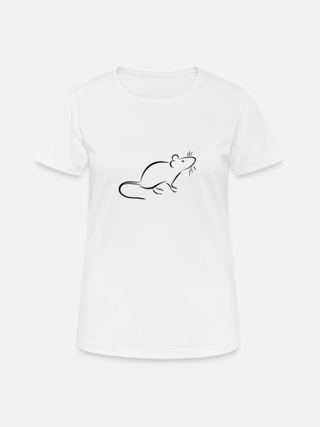 Rat and mouse - keeping tame rats or mice - Women's Breathable T-Shirt - white