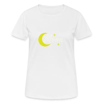 Moon - Women's Breathable T-Shirt - white - Front - AI Model Female 172 dark (172cm)