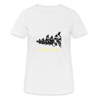 Kmoet just nothing, Dialecte anversois Chemises - T-shirt respirant Femme - blanc - Devant - AI Model Female 172 dark (172cm)