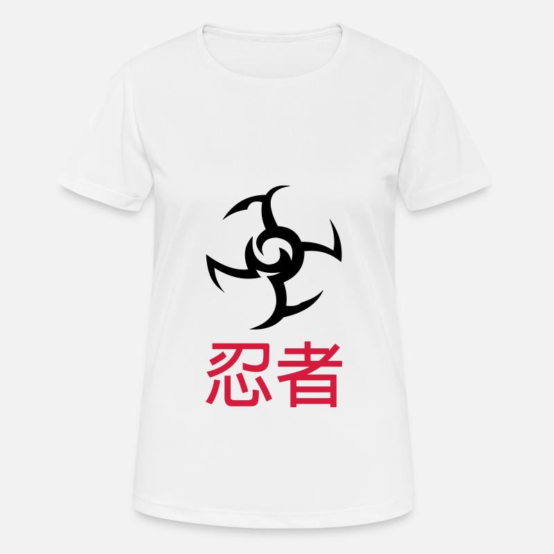 Ninja - Women's Breathable T-Shirt - white