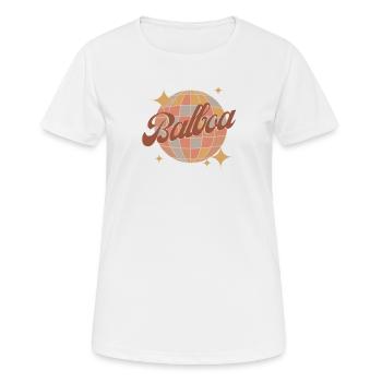 Balboa Dance Tanz Design Retro - Frauen T-Shirt atmungsaktiv - Weiß - Vorne - AI Model Female 172 dark (172cm)