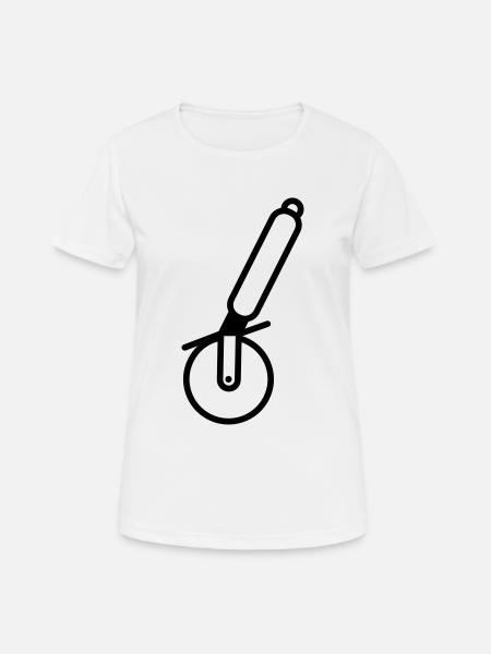 Pizzaschneider - Women's Breathable T-Shirt - white