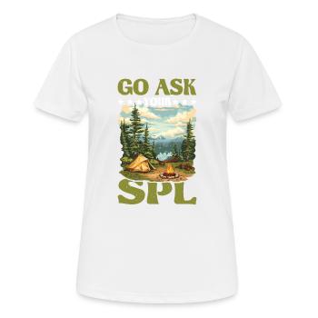Go Ask Your Spl 24 - Women's Breathable T-Shirt - white - Front - AI Model Female 172 dark (172cm)
