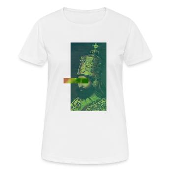marleydropselassie - Frauen T-Shirt atmungsaktiv - Weiß - Vorne - AI Model Female 172 dark (172cm)