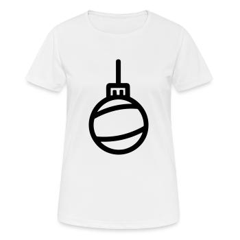Christmas Ball - Women's Breathable T-Shirt - white - Front - AI Model Female 172 dark (172cm)