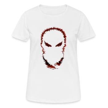 MASQUE FROID - T-shirt respirant Femme - blanc - Devant - AI Model Female 172 dark (172cm)