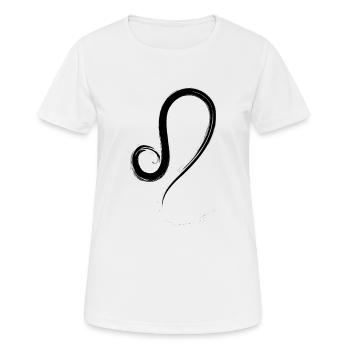 Lion - T-shirt respirant Femme - blanc - Devant - AI Model Female 172 dark (172cm)