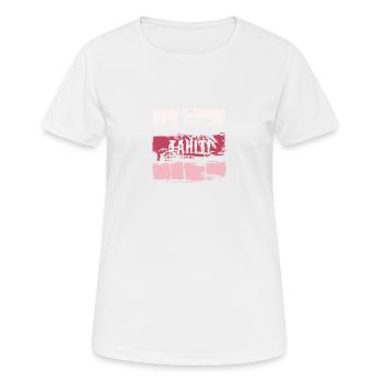 Tahiti French Polynesia Vacation Souvenir - Women's Breathable T-Shirt - white - Front - AI Model Female 172 dark (172cm)