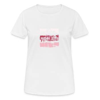 Neptune Beach Florida Urlaub Souvenir Zusammenfassung - Frauen T-Shirt atmungsaktiv - Weiß - Vorne - AI Model Female 172 dark (172cm)