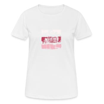 Merida Mexico Vacation Souvenir Abstract Artistic - Women's Breathable T-Shirt - white - Front - AI Model Female 172 dark (172cm)