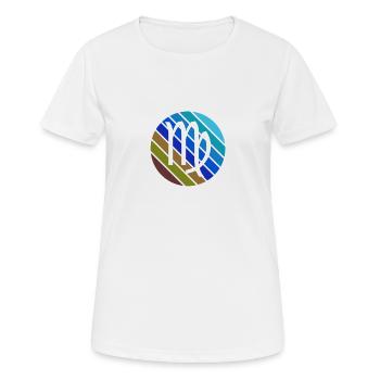 Sternzeichen Jungfrau Horoskop Astrologie - Frauen T-Shirt atmungsaktiv - Weiß - Vorne - AI Model Female 172 dark (172cm)