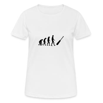 Reparatur / Repairman / Repairer / Repair - Frauen T-Shirt atmungsaktiv - Weiß - Vorne - AI Model Female 172 dark (172cm)
