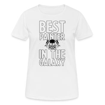 Car painter offer for coachbuilders - Women's Breathable T-Shirt - white - Front - AI Model Female 172 dark (172cm)