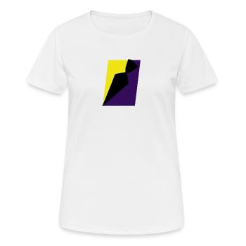 Backen Backwaren Kuchen - Frauen T-Shirt atmungsaktiv - Weiß - Vorne - AI Model Female 172 dark (172cm)