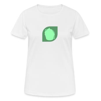 Muffin Tartelette Muffin - T-shirt respirant Femme - blanc - Devant - AI Model Female 172 dark (172cm)
