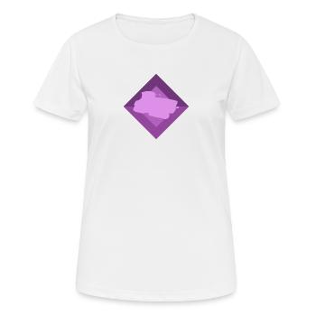 Landwirtschaft Hof Ranch - Frauen T-Shirt atmungsaktiv - Weiß - Vorne - AI Model Female 172 dark (172cm)