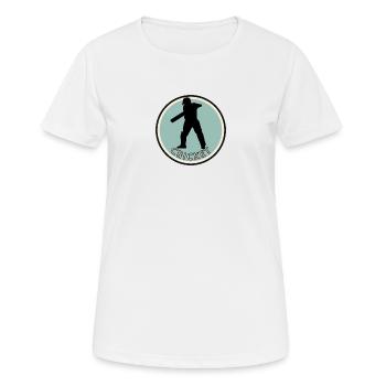 Cricket Pitcher - Women's Breathable T-Shirt - white - Front - AI Model Female 172 dark (172cm)