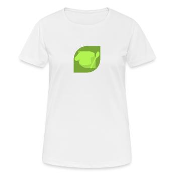 Muffin de pâtisserie - T-shirt respirant Femme - blanc - Devant - AI Model Female 172 dark (172cm)