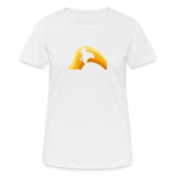 Stuntman Stunt - Women's Breathable T-Shirt - white - Front - AI Model Female 172 dark (172cm)