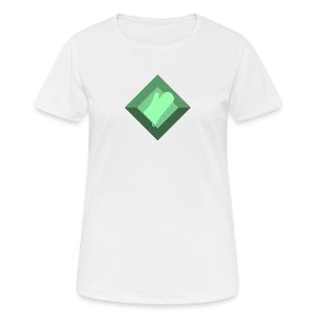 Bake Cake Cake - Women's Breathable T-Shirt - white - Front - AI Model Female 172 dark (172cm)