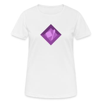 Backwaren Bäcker Cupcake - Frauen T-Shirt atmungsaktiv - Weiß - Vorne - AI Model Female 172 dark (172cm)