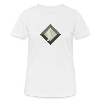 Jardin de jardinage - T-shirt respirant Femme - blanc - Devant - AI Model Female 172 dark (172cm)
