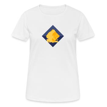 Gardening Flower Hobby Gardener - Women's Breathable T-Shirt - white - Front - AI Model Female 172 dark (172cm)