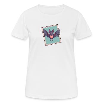 Bat Wings Animal Lover - Women's Breathable T-Shirt - white - Front - AI Model Female 172 dark (172cm)