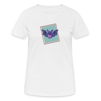 Bat Bats - Women's Breathable T-Shirt - white - Front - AI Model Female 172 dark (172cm)
