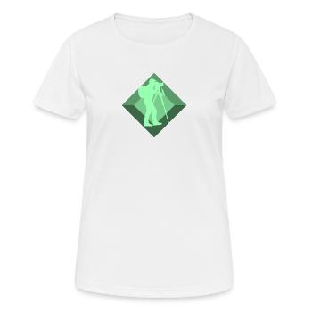Photography Photographer SLR Camera - Women's Breathable T-Shirt - white - Front - AI Model Female 172 dark (172cm)