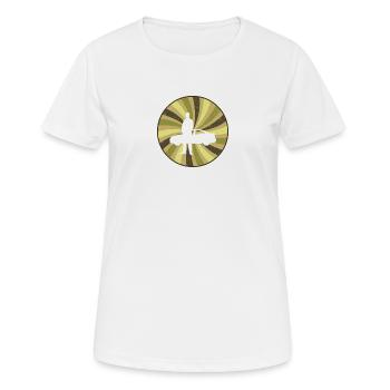 Vendeur de voitures Auto Turbo - T-shirt respirant Femme - blanc - Devant - AI Model Female 172 dark (172cm)