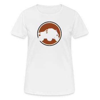 Autocross Auto Renner - Frauen T-Shirt atmungsaktiv - Weiß - Vorne - AI Model Female 172 dark (172cm)