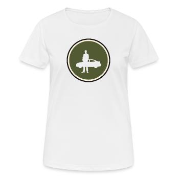 Car Seller Car Tuner - Women's Breathable T-Shirt - white - Front - AI Model Female 172 dark (172cm)