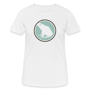 Frog Quack Newt - Women's Breathable T-Shirt - white - Front - AI Model Female 172 dark (172cm)