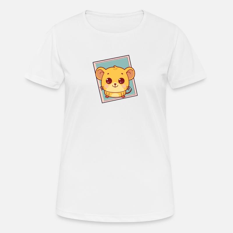 Mice Mouse Teeth - Women's Breathable T-Shirt - white