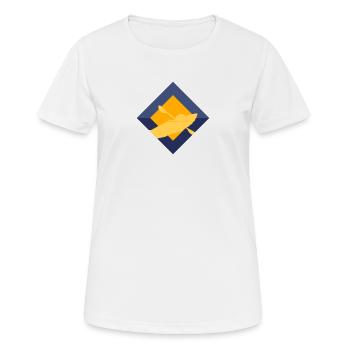 Kayak Aviron d’eau vive - T-shirt respirant Femme - blanc - Devant - AI Model Female 172 dark (172cm)