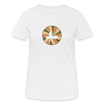 Vendeur de voitures Véhicule - T-shirt respirant Femme - blanc - Devant - AI Model Female 172 dark (172cm)