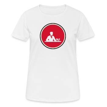 Bartender Alcohol - Women's Breathable T-Shirt - white - Front - AI Model Female 172 dark (172cm)