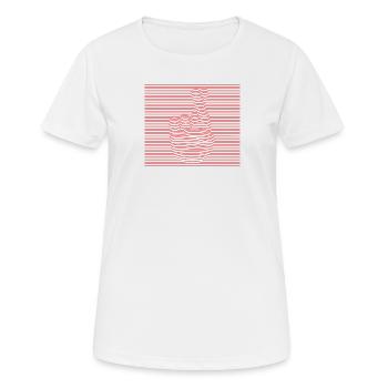 Fingers Crossed - Frauen T-Shirt atmungsaktiv - Weiß - Vorne - AI Model Female 172 dark (172cm)
