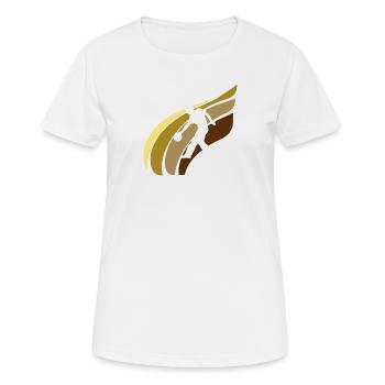 Bowling Pin Bowlen - T-shirt respirant Femme - blanc - Devant - AI Model Female 172 dark (172cm)