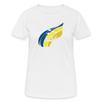 Aquarium Water - Women's Breathable T-Shirt - white - Front - AI Model Female 172 dark (172cm)